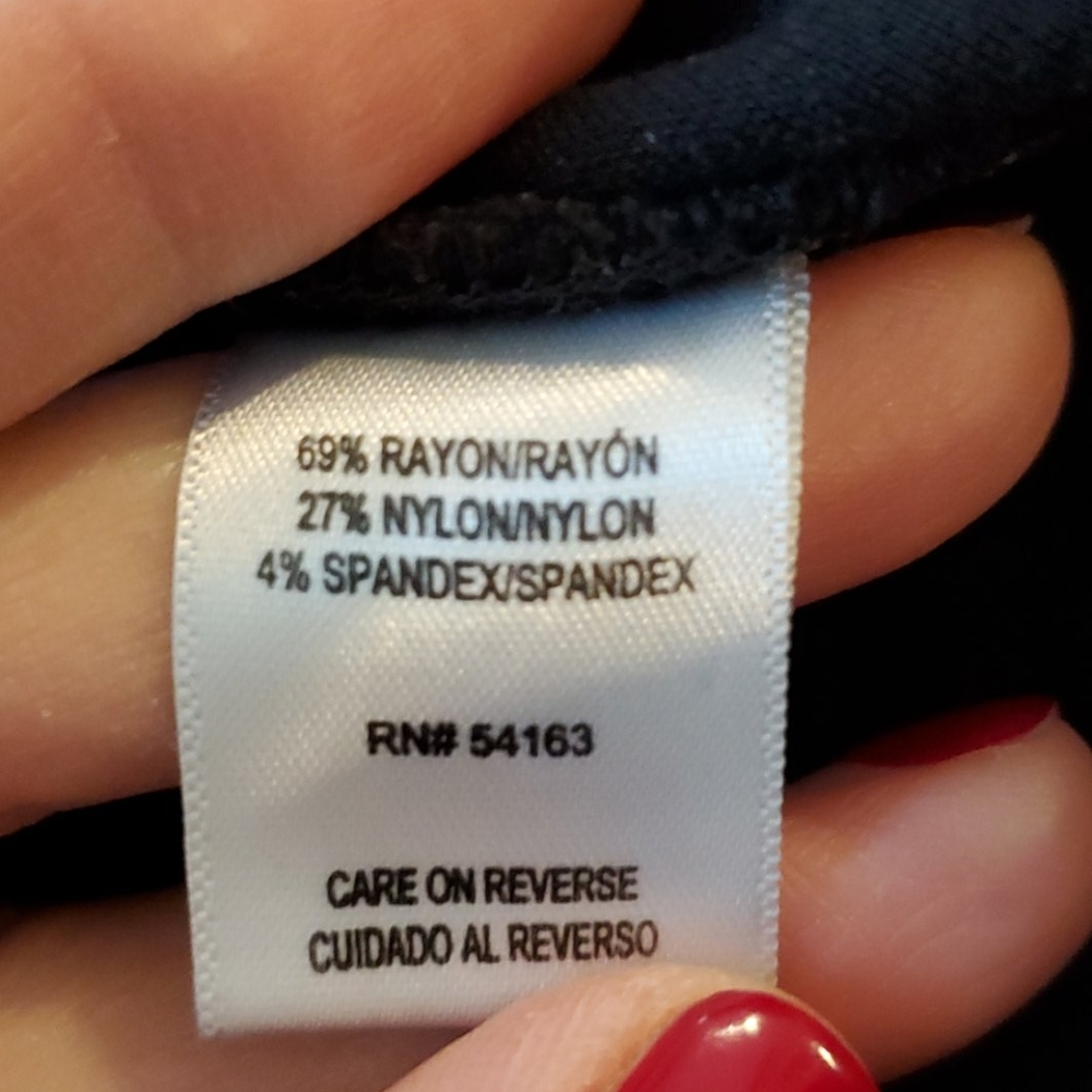 Andrew Marc Black Size 10 Pants - Picture 8 of 8